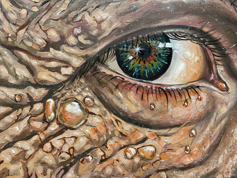 Original Figurative People Painting by Robert Inestroza