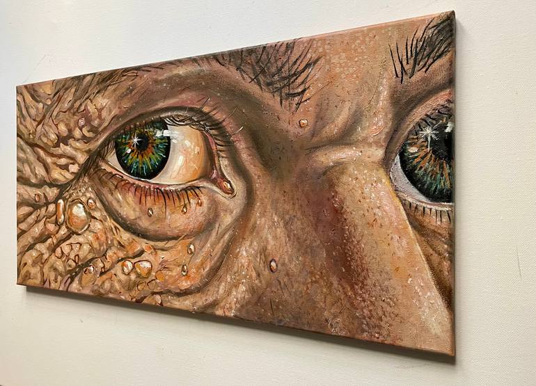 Original Figurative People Painting by Robert Inestroza