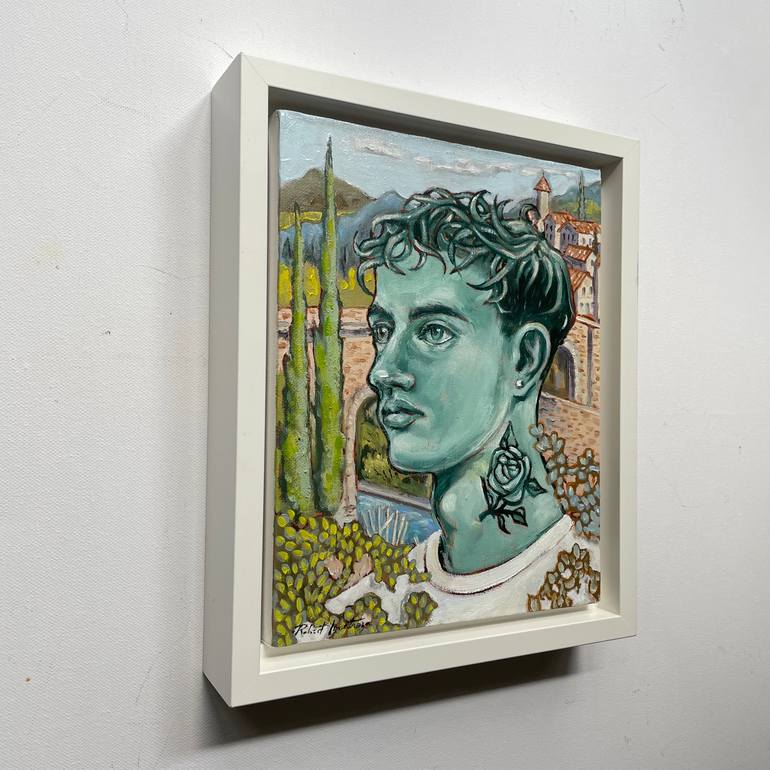 Original Fauvism Men Painting by Robert Inestroza