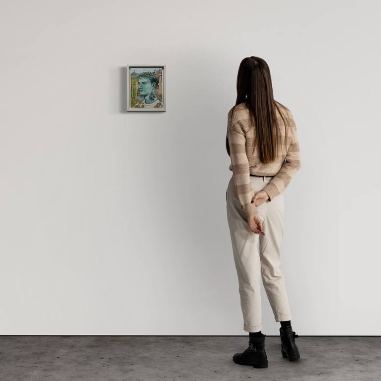 Original Fauvism Men Painting by Robert Inestroza