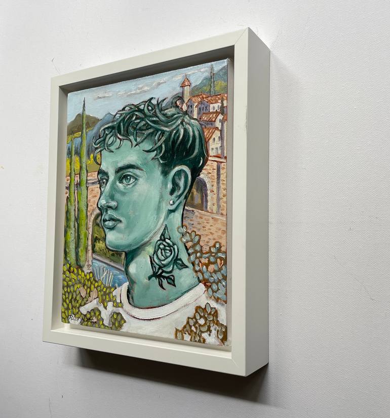 Original Fauvism Men Painting by Robert Inestroza