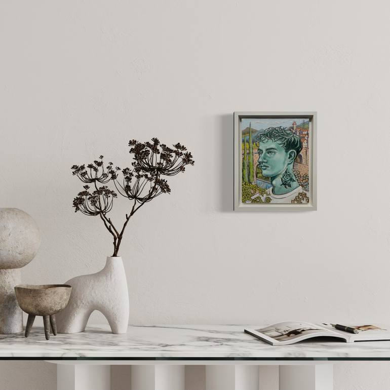 Original Fauvism Men Painting by Robert Inestroza