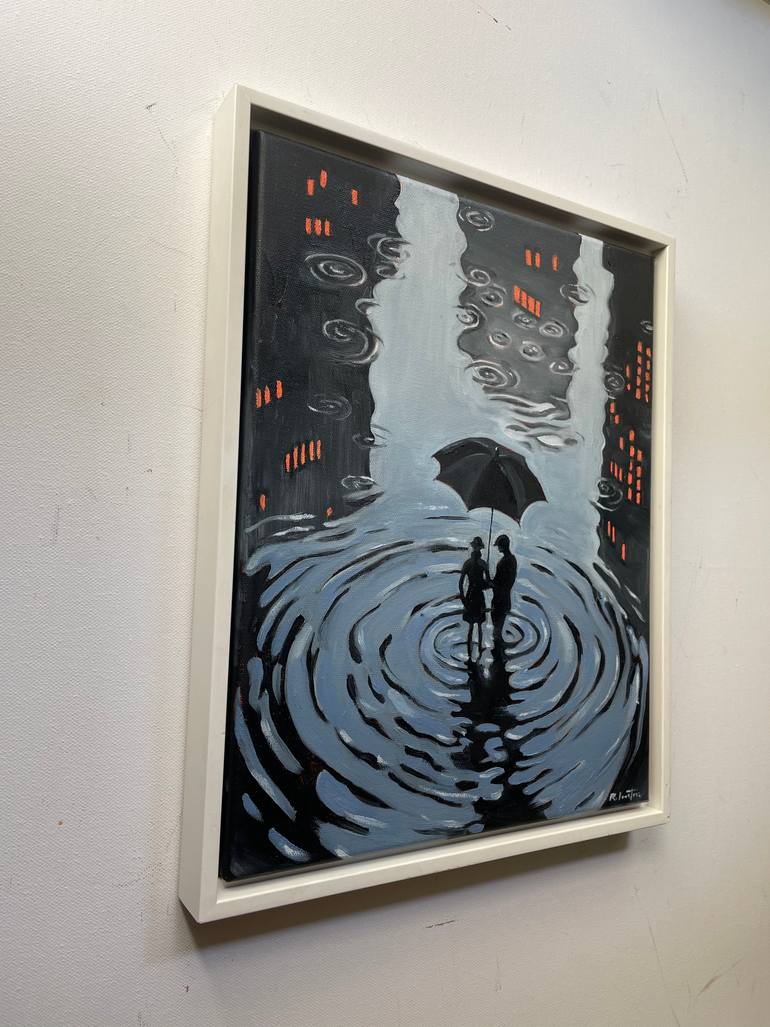Original Contemporary Water Painting by Robert Inestroza