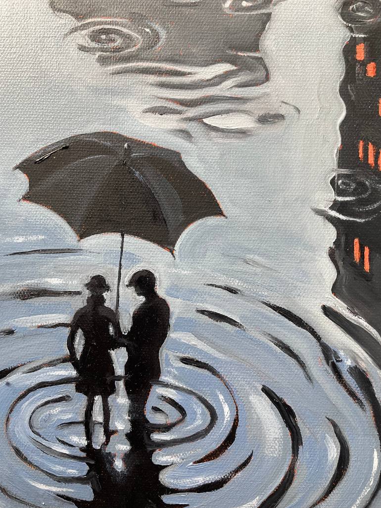Original Contemporary Water Painting by Robert Inestroza