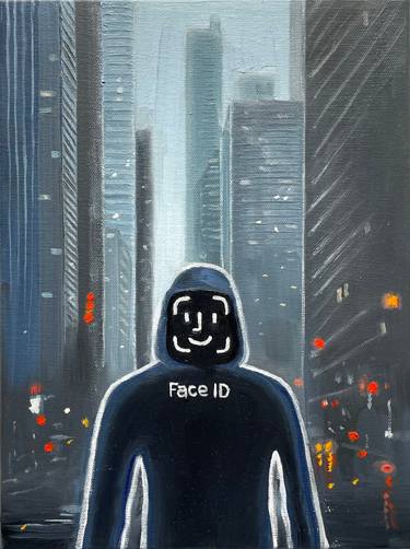 Original Contemporary Cities Painting by Robert Inestroza