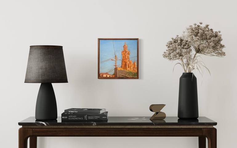 Original Realism Architecture Painting by Robert Inestroza
