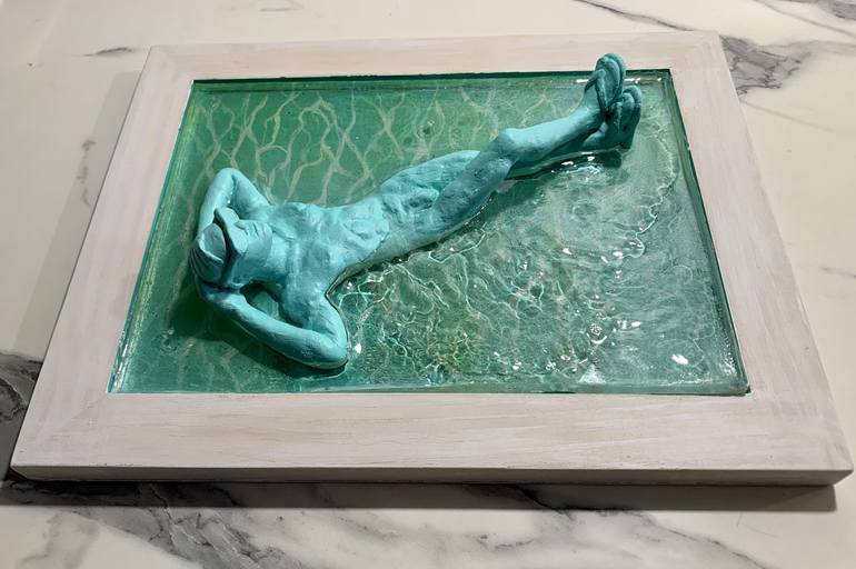 Original Contemporary Water Sculpture by Robert Inestroza