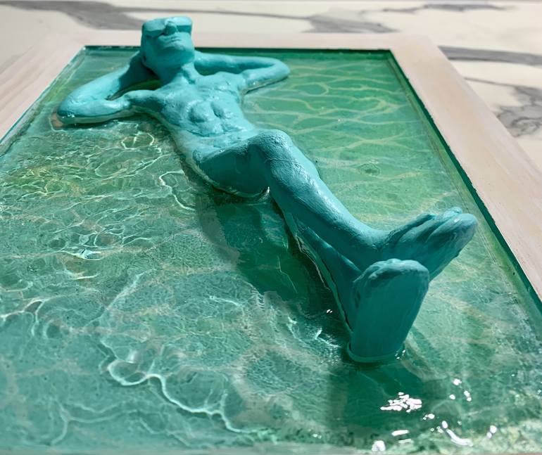 Original Contemporary Water Sculpture by Robert Inestroza