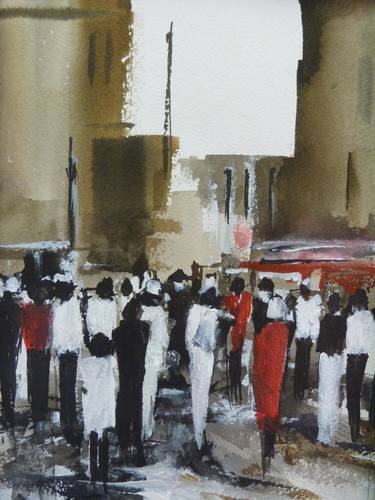 Print of Cities Paintings by Diane White