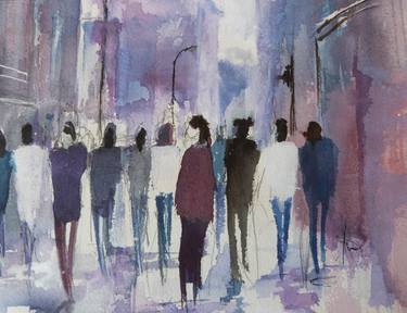 Print of People Paintings by Diane White