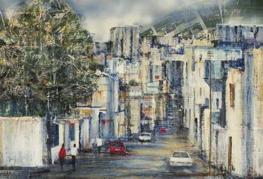 Print of Cities Paintings by Diane White