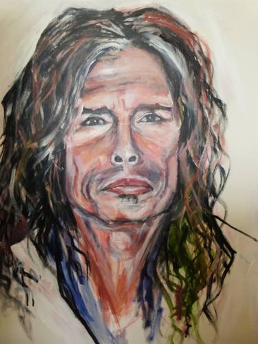 Original Figurative Celebrity Paintings by Diane White