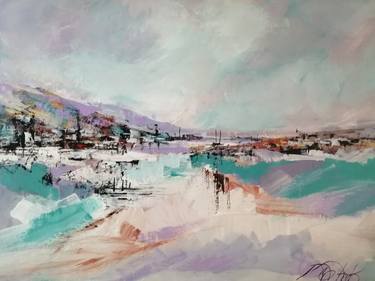Original Abstract Landscape Paintings by Diane White