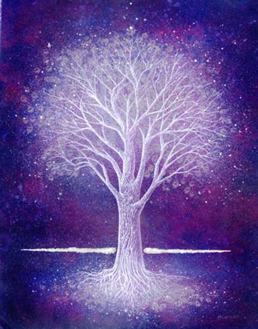 Original Conceptual Tree Paintings by mark duffin