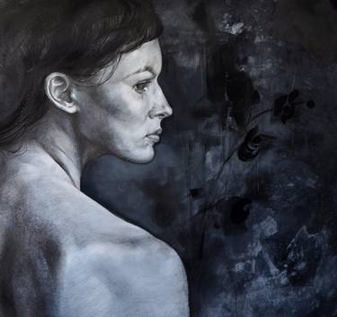 Original Figurative People Drawings by Raluca Ioana Misca