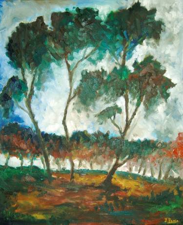 Original Impressionism Botanic Paintings by Javier Pavón