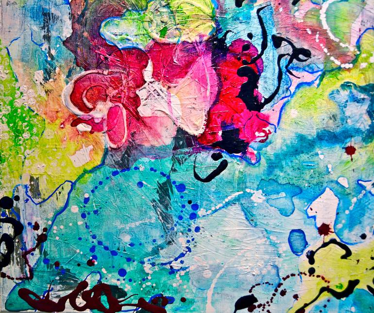 Original Abstract Painting by Benna Holden