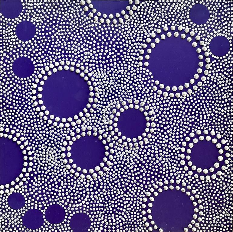 Original Abstract Geometric Paintings by Benna Holden