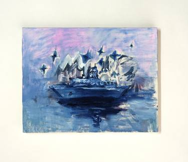Print of Abstract Boat Paintings by Shinichi Imanaka
