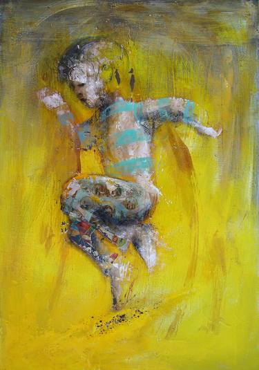 Original Children Painting by Massimo Canuti