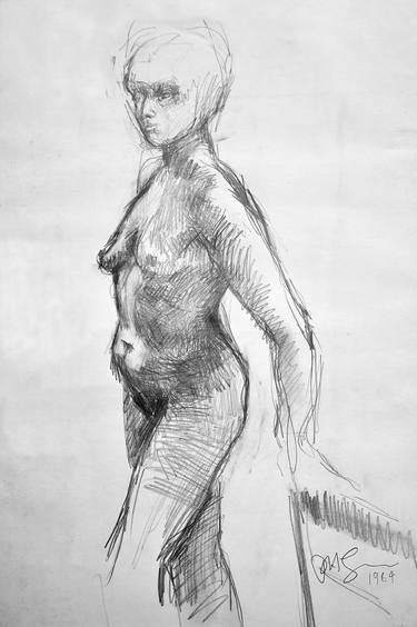 Print of Figurative Body Mixed Media by PAUL VAUGHAN