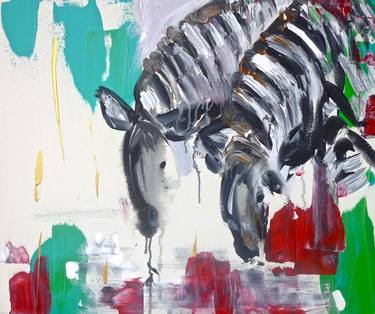 Print of Abstract Animal Paintings by Elin Yeh