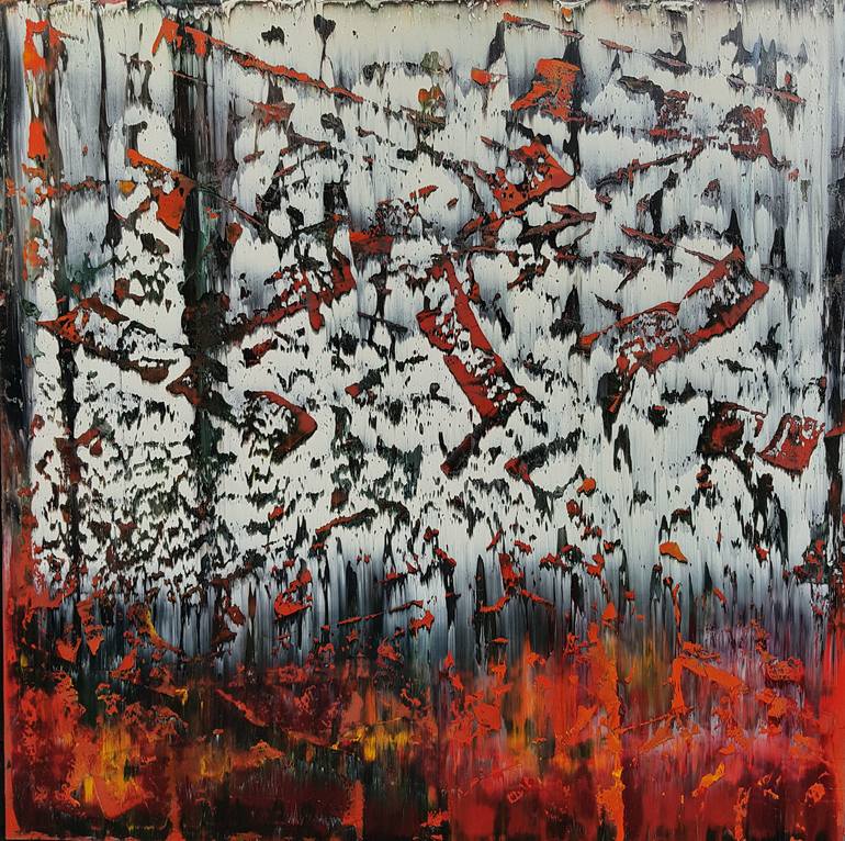 Original Abstract Expressionism Abstract Paintings by Jb Lowe