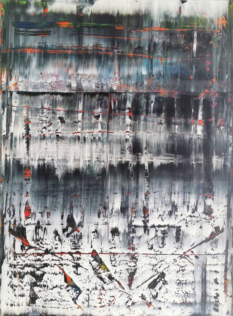 Original Abstract Expressionism Abstract Painting by jb lowe