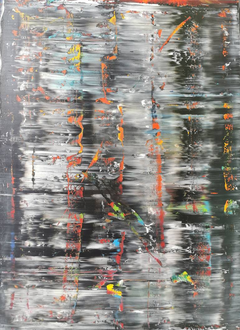 Original Abstract Expressionism Abstract Painting by jb lowe