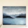 From Dusk original abstract oil painting Painting by Laura DuCharme ...