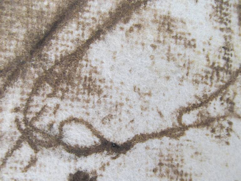 Original Abstract Expressionism Abstract Painting by Mehdi Saadeti