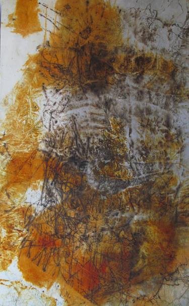 Original Abstract Expressionism Abstract Paintings by Mehdi Saadeti