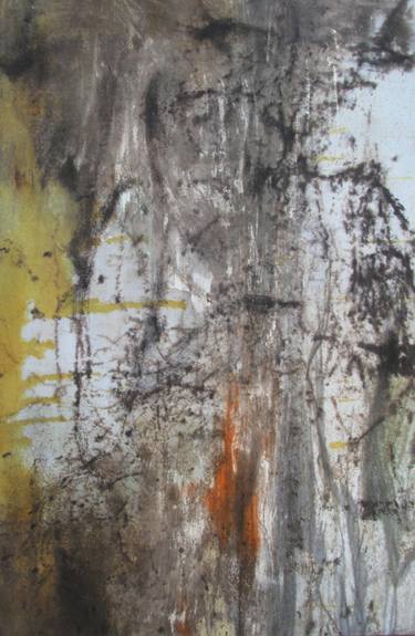 Original Abstract Expressionism Abstract Paintings by Mehdi Saadeti