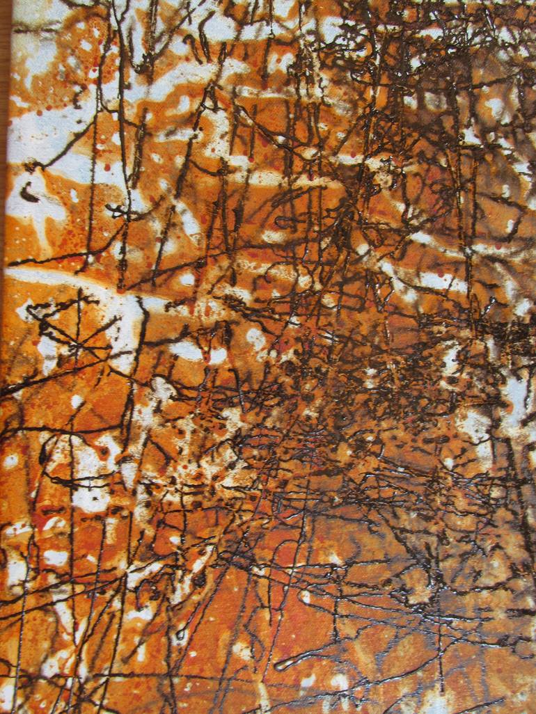 Original Abstract Painting by Mehdi Saadeti