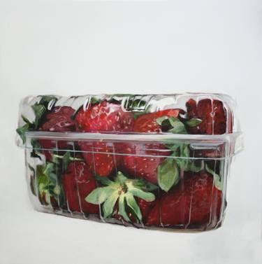 Original Figurative Still Life Painting by Luna Bengoechea Pea