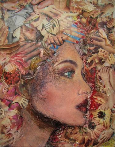 Print of Body Collage by Megan Ashman