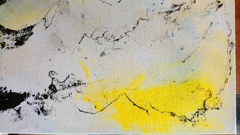 Original Abstract Expressionism Abstract Painting by Yu Polch