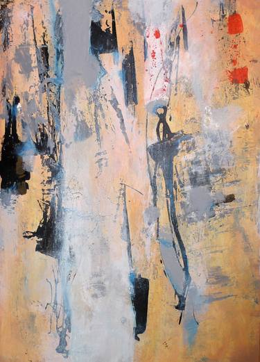 Original Abstract Expressionism Abstract Paintings by Yu Polch