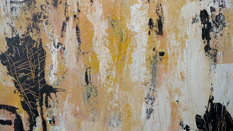 Original Abstract Expressionism Abstract Painting by Yu Polch