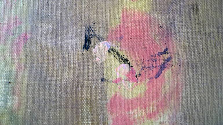 Original Conceptual Abstract Painting by Yu Polch