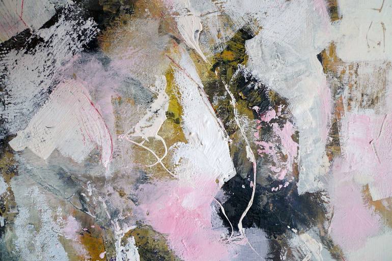 Original Abstract Expressionism Abstract Painting by Yu Polch