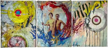 Original Figurative Men Paintings by Andrea Perissinotto