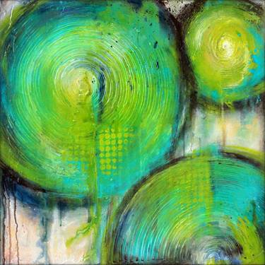 Original Modern Abstract Paintings by Elizabeth Moran