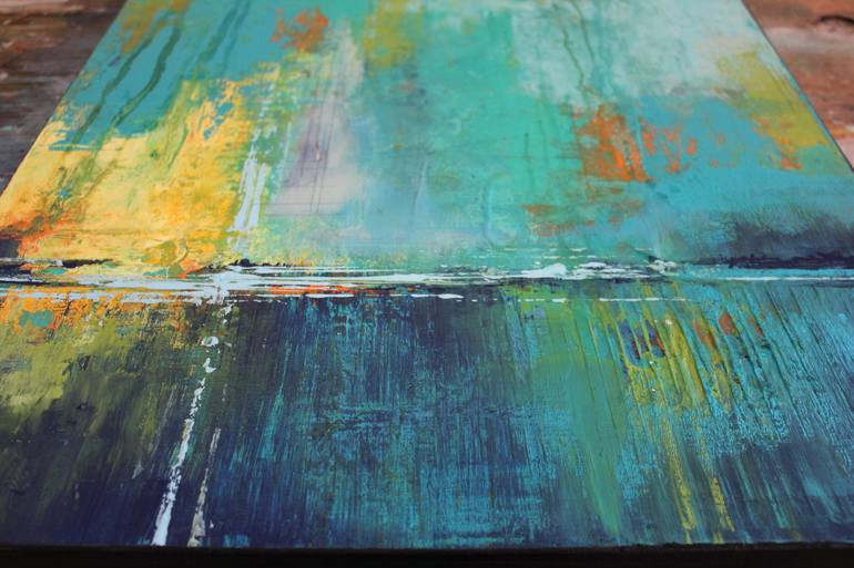 Original Abstract Expressionism Abstract Painting by Elizabeth Moran