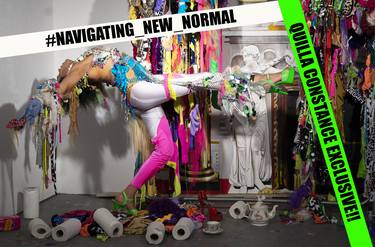 Quilla Constance 'Navigating New Normal: Painting-Performance, Axisweb' thumb