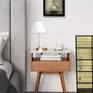 artwork hanging in a room