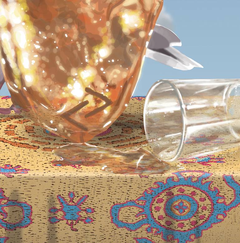 Original Digital Art Still Life Digital by Alessia Delvecchio