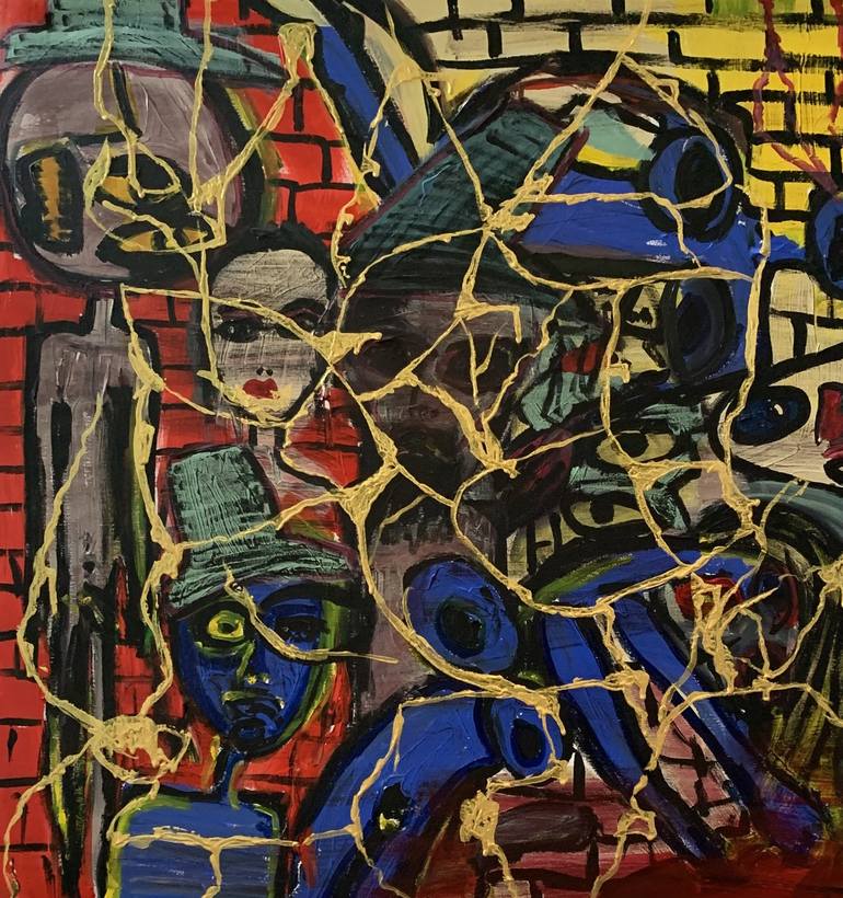 Original Abstract Expressionism Abstract Paintings by Emma Watson