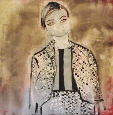 Print of Fashion Paintings by Emma Watson