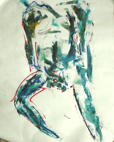Original Figurative Nude Paintings by Emma Watson